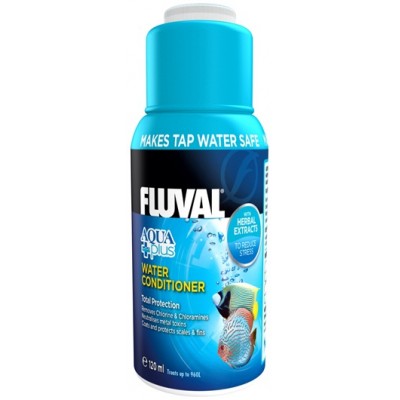 Fluval Aqua Plus Water Conditioner 120ml (Treats 960L)